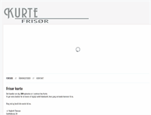 Tablet Screenshot of kurte.dk